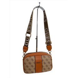 Женская сумка из искусственной кожи, цвет  коричневый