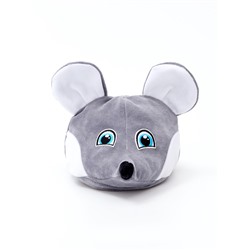 Шапка карнавальная «Мышка», велюр, хлопок, р-р 52-57