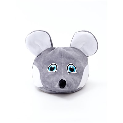 Шапка карнавальная «Мышка», велюр, хлопок, р-р 52-57