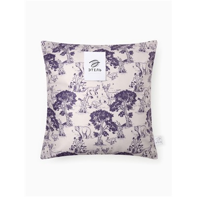 Набор наволочек декоративных «Этель» Nature, 4 шт., 40×40 см, велюр