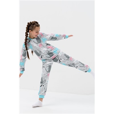 Пижама с брюками Счастье начес футер детская НАТАЛИ, 1209292