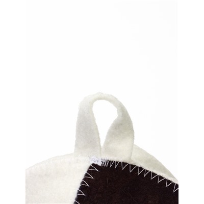 Шапка для бани и сауны, с принтом «100% настоящий мужик», полиэфир 70%, шерсть 30%