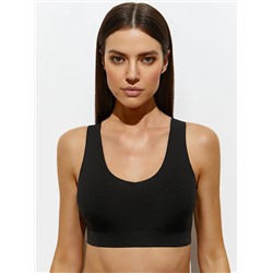 Omsa Топ 4. OmD 1143B Invisible Ribana Майка "Топ" женская (кроп-топ на широких бретелях с вкладышами), PA