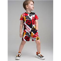 Комплект трикотажный для мальчиков: фуфайка (футболка), шорты