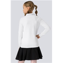 Блузка-поло для девочки с длинным рукавом Happyfox