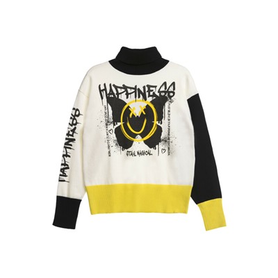 Свитер трикотажный для девочек