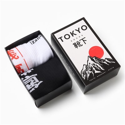 Носки мужские KAFTAN Tokyo, р. 41-44 (27-29 см), набор 2 пары