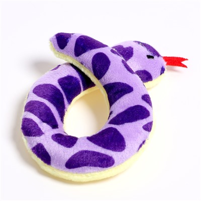 Мягкая игрушка змея «С Новым Годом!»