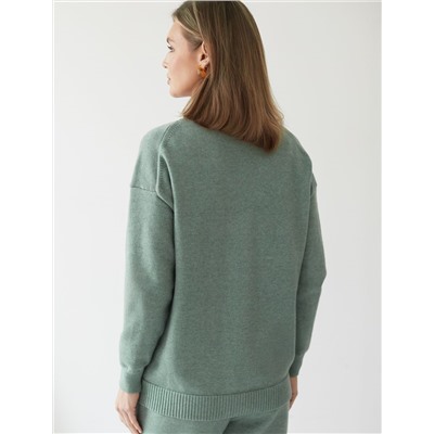 Кардиган из пряжи с кашемиром