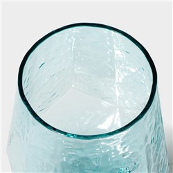 Бокалы для вина Magistro «Дарио», 500 мл, 7.3×25 см, набор 2 шт., стекло, изумрудные