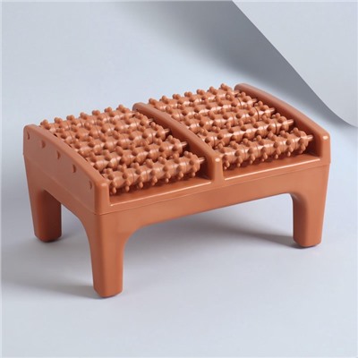 Массажёр для ног, 26.5×17×13 см, на подставке, МИКС