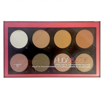Палетка сухих корректоров HudaBeauty Highlight & Contour Pro Palette