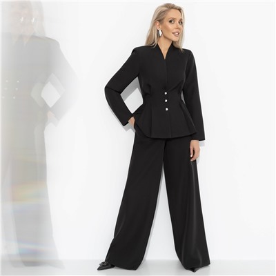 Брючный костюм приталенный, Время знаков (2 в 1, светская львица)