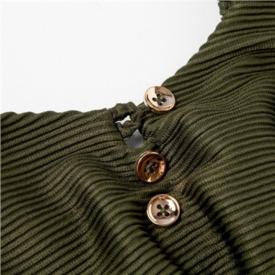 Купальник раздельный женский MINAKU JOY, размер 42, зеленый