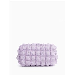 Косметичка на молнии женская, с подкладкой, маленькая, для косметики, лекарств, прокладок, нежно-сиреневая