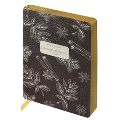 Ежедневник недатированный А6+ 256 стр. ЛАЙТ "Cпеции и пряности.Cinnamon" 3-742/05 Bruno Visconti