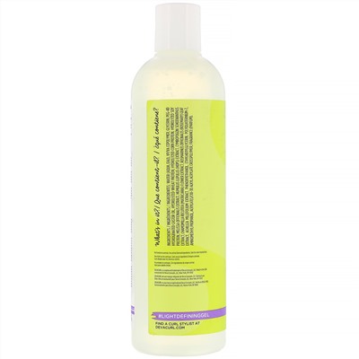 DevaCurl, Light Defining Gel, гель для укладки с мягкой фиксацией, Форма и Контроль, 355 мл
