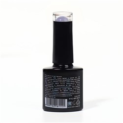 Гель лак для ногтей, с вкраплениями, трехфазный, 8 мл, LED/UV, фиолетовый (27)
