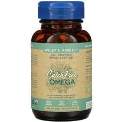 Wiley's Finest, CatchFree Omega, 60 Softgels
