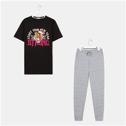 Пижама мужская новогодняя KAFTAN «Strong» р.54