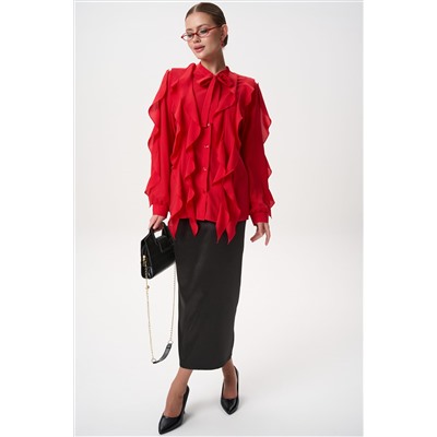 Рубашка Кристл (красный)