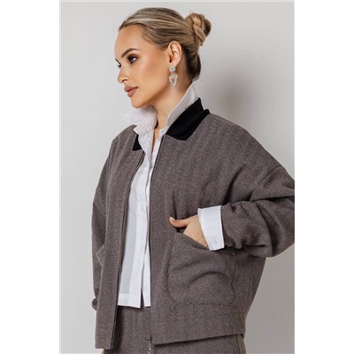 Жакет женский  4473/02/Коричневый
