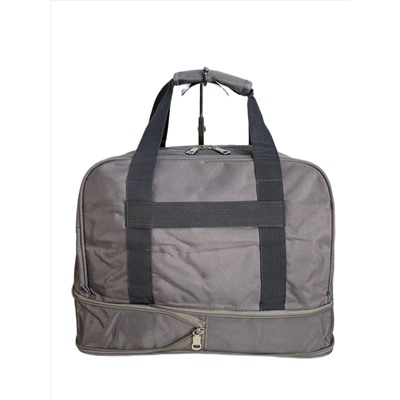 Дорожная сумка из текстиля, цвет серый
