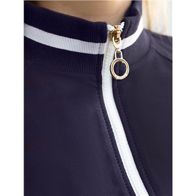 Бомбер среднего объема из футера двухнитки с эластаном