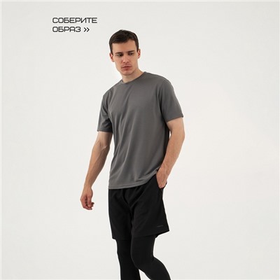 Футболка мужская Resport, бифлекс, размер XXL (54), серая