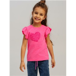 Фуфайка трикотажная для девочек (футболка)