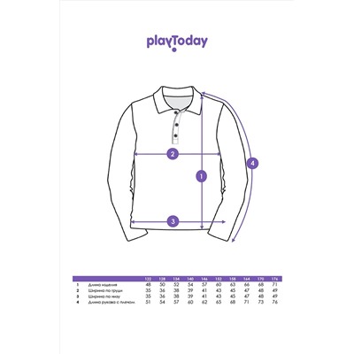 Джемпер PLAYTODAY, 1126098