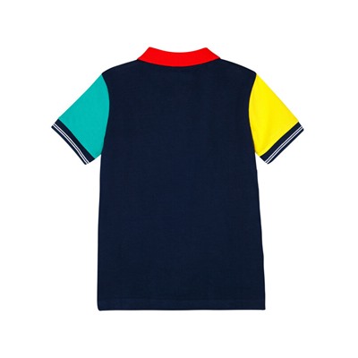 Сорочка трикотажная с воротником поло для мальчиков