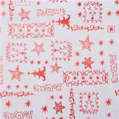 Скатерть новогодняя «Этель. Новогодняя», 100×140±5 см, 80% п/э, 20% лён, 120 г/м²