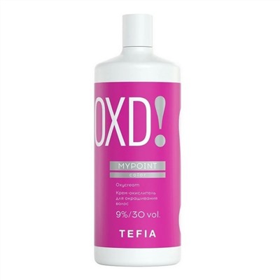 TEFIA Mypoint Крем-окислитель для обесцвечивания волос / Color Oxycream 9%, 900 мл 19893