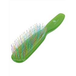 Kristaller Расчёска массажная для волос / Нефрит 2041, пластик, 22 см, зеленый 27933