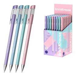 Ручка шариковая ULTRA-20 Stick Pastel, Super Glide Technology синяя 0.7 мм 63111 ErichKrause