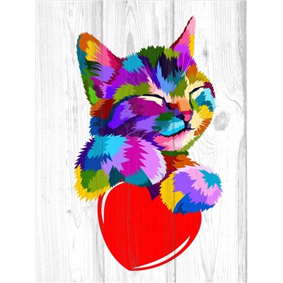 Картина Likee с котенком
