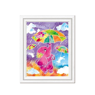 УЦЕНКА Неоновая раскраска «Волшебное сияние» «Летний дождь»