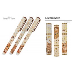 Ручка шариковая 0.7 мм "ЛЮБОВЬ. Друзья" синяя в тубе DREAMWRITE 20-0264/24 Bruno Visconti