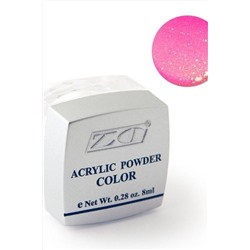 ZO Акриловая пудра для дизайна ногтей PC-20, персидский розовый, 8 г KRISTALLER, 1109134