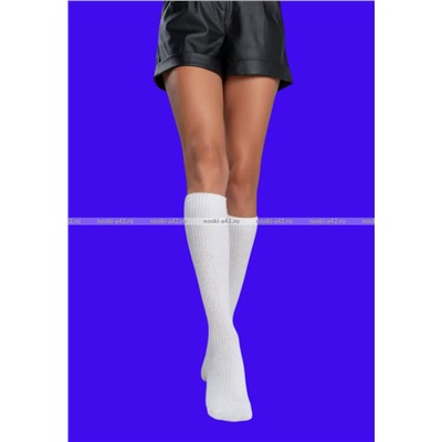 Термогольфы женские из шерсти ЛАМЫ и кашемира арт. 796 МОЛОЧНЫЕ