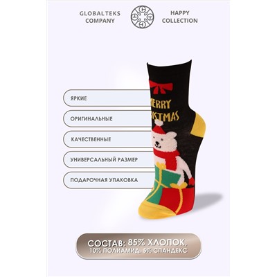 Носки стандарт в банке №GL1706 Зеленая королевская кобра НАТАЛИ, 1052224