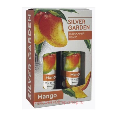 Festiva Подарочный набор Silver Garden Манго Шампунь 250 мл + Гель для душа 250 мл