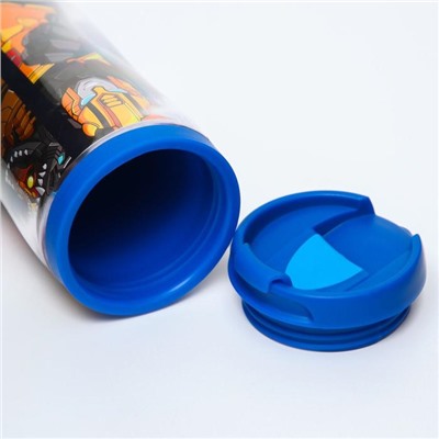 Термостакан детский со вставкой, 350 мл Autobots, Трансформеры