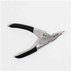 Когтерез-гильотина с прорезиненными ручками, 12×7.5×1.4 см, эконом, микс цветов