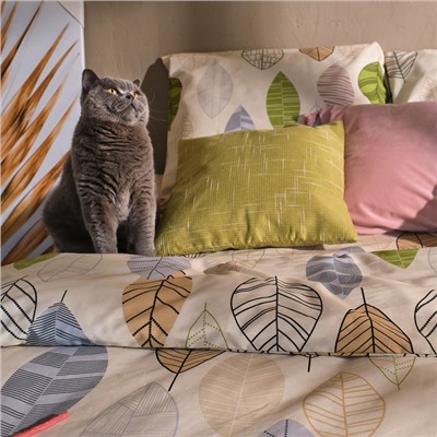 Постельное бельё 2-спальное «Этель» Foliage, бязь