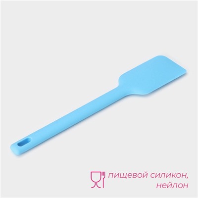 Лопатка Доляна «Люкс», 29×5.5×1 см, голубая