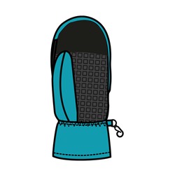 Варежки детские текстильные для мальчиков