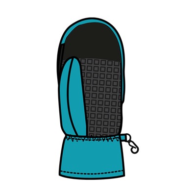 Варежки детские текстильные для мальчиков