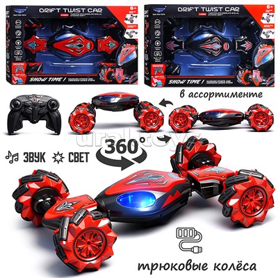Машина "Дрифтующий  патруль" р/у, 27 MHz, в коробке